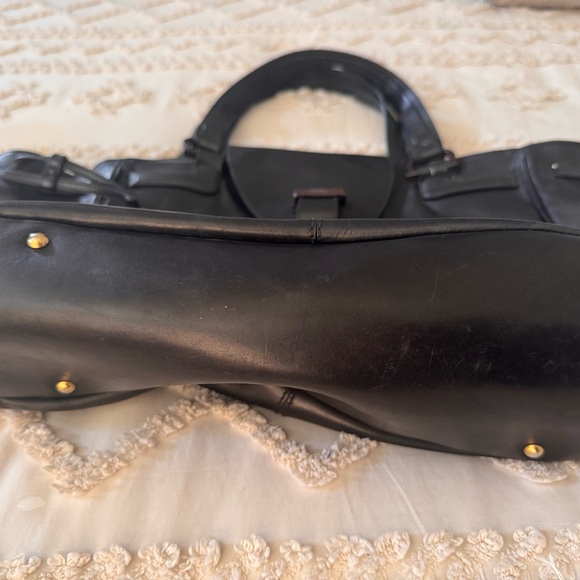 Salvatore Ferragamo Black Leather Tote - Picture 3 of 6